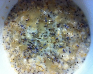 lavender oats